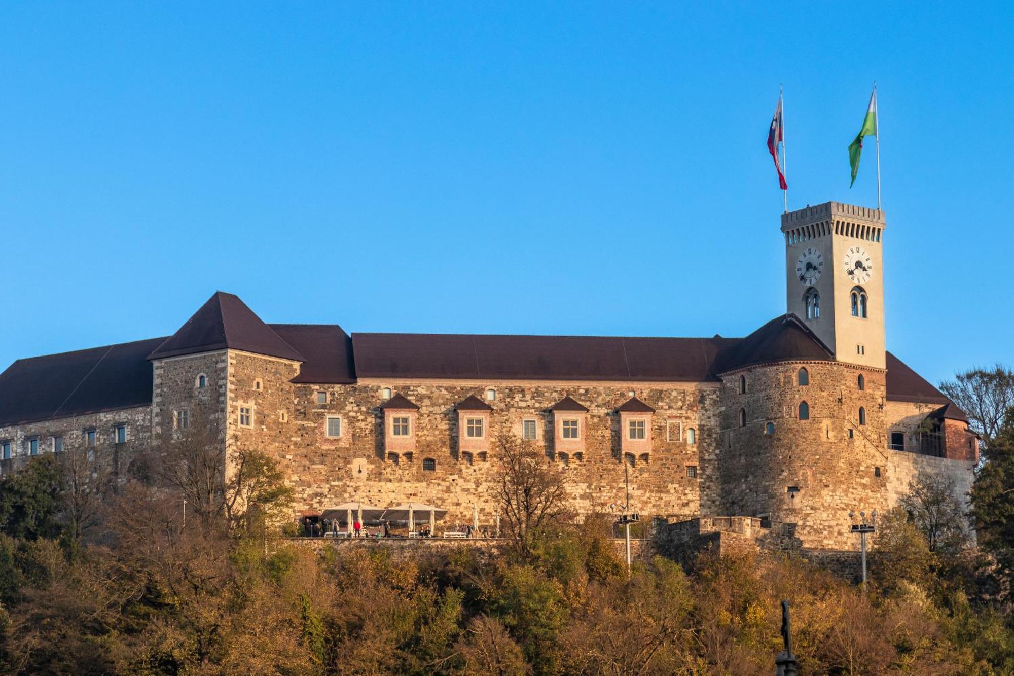 Luxe Penthouse With A Castle View Ljubljana Exterior photo